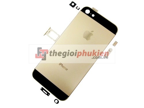 Vỏ iPhone 5 gold champagne